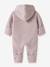 Combinaison d’hiver bébé en laine mérinos avec doublure jersey name it mauve - vertbaudet enfant 