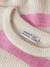 Pull fille avec base volantée name it rose bonbon - vertbaudet enfant 