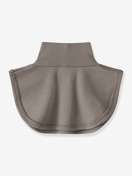 Neck warmer in merino wool Name It for girls dusky pink+twine - vertbaudet enfant 