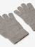 Girls merino wool blend gloves Name It dusky pink+twine - vertbaudet enfant 