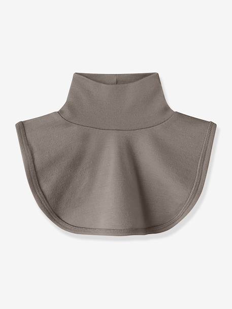 Tour de cou en laine mérinos fille name it bois de rose+ficelle - vertbaudet enfant 
