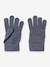 Gloves in merino wool blend Name It for boys grey blue+marl grey - vertbaudet enfant 