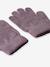 Gants fille en mélange de laine mérinos name it bois de rose+ficelle - vertbaudet enfant 