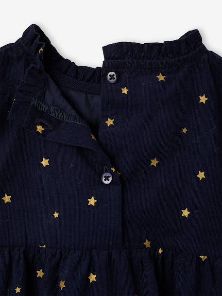 Dress set for baby girls navy blue - vertbaudet enfant 
