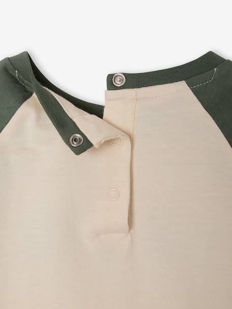 Long-sleeved T-shirt for baby boys vanilla - vertbaudet enfant 