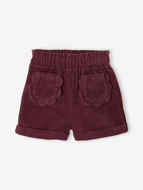 Shorts for baby girls plum - vertbaudet enfant 