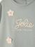 Long-sleeved T-shirt for baby girls crystal blue - vertbaudet enfant 