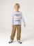 Pantalon battle garçon bleu jean+olive - vertbaudet enfant 