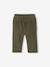 Corduroy trousers for baby boys khaki+navy blue - vertbaudet enfant 
