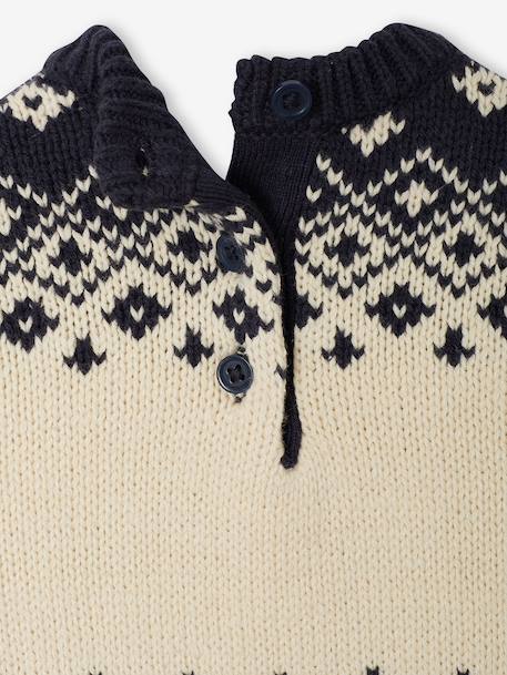 Christmas jumper for baby boys navy blue - vertbaudet enfant 