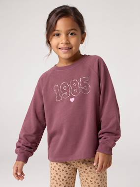 T-shirt manches longues fille - vertbaudet enfant