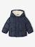 Hooded puffer jacket for baby girls night blue - vertbaudet enfant 