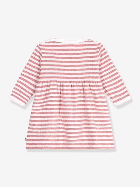 Long-sleeved dress PETIT BATEAU light pink - vertbaudet enfant 