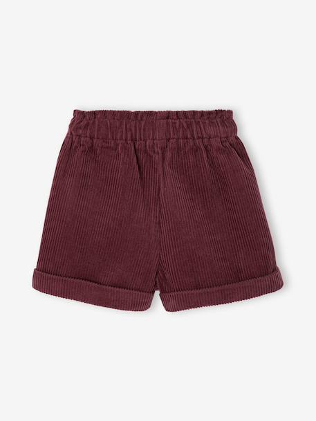 Shorts for baby girls plum - vertbaudet enfant 
