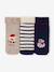 Pack of 5 socks for baby boys navy blue - vertbaudet enfant 