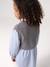 2-in-1-Effect Shirt Dress ecru+marl grey+navy blue - vertbaudet enfant 