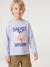 Long-sleeved T-shirt for boys light blue - vertbaudet enfant 