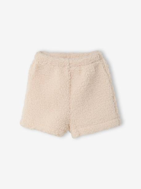 Ensemble t-shirt et short bébé fille chocolat - vertbaudet enfant 