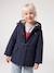 3-in-1 detachable parka for girls blush+navy blue - vertbaudet enfant 