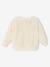 Sherpa sweatshirt for baby girls vanilla - vertbaudet enfant 
