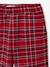 Pyjamas in sweatshirt fabric and flannel for girls red - vertbaudet enfant 