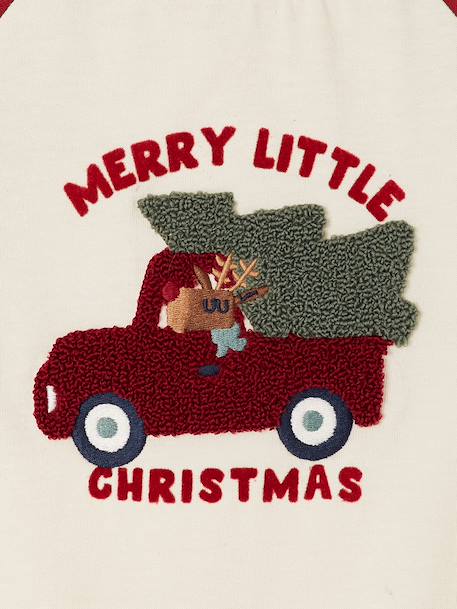 Long-sleeved T-shirt for baby boys red - vertbaudet enfant 