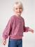 Sequinned Sweatshirt for Girls mauve+turquoise - vertbaudet enfant 