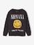 Nirvana sweatshirt for boys anthracite - vertbaudet enfant 