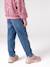 Balloon jeans for girls bleached denim+medium blue - vertbaudet enfant 