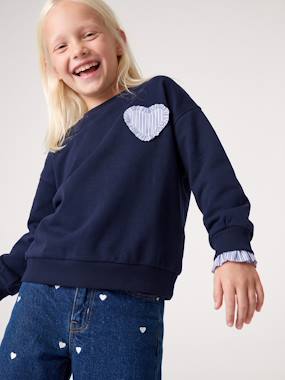 Sweat fille - vertbaudet enfant