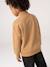 Sweatshirt with trucker collar for boys peacock blue+yellow - vertbaudet enfant 