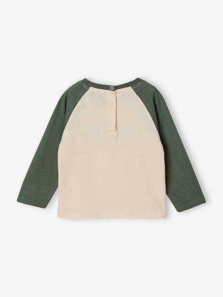 Long-sleeved T-shirt for baby boys vanilla - vertbaudet enfant 