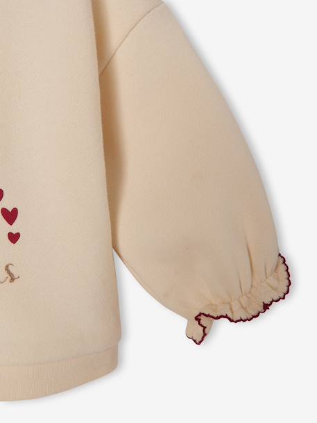 Baby girls' sweatshirt, shorts and tights set red - vertbaudet enfant 