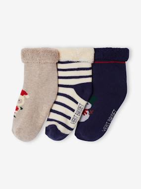 Pack of 5 socks for baby boys - vertbaudet enfant -Pack of 5 socks for baby boys