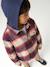 Chemise à capuche garçon bordeaux - vertbaudet enfant 