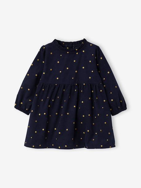 Dress set for baby girls navy blue - vertbaudet enfant 