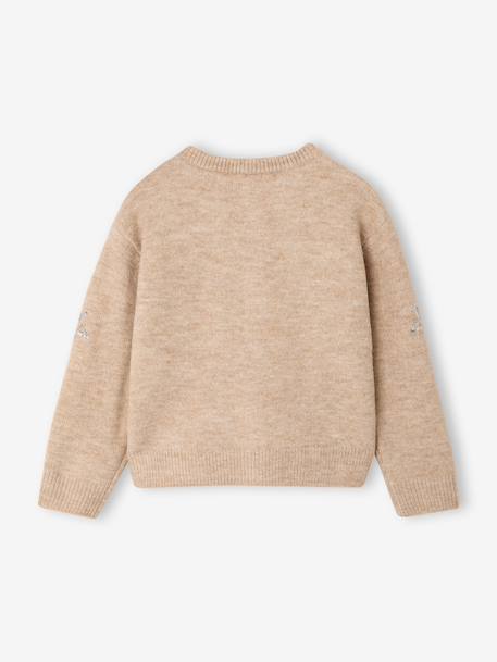Cardigan for girls beige - vertbaudet enfant 