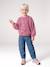 Sequinned Sweatshirt for Girls mauve+turquoise - vertbaudet enfant 