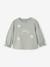 T-shirt manches longues bébé fille bleu glacier - vertbaudet enfant 