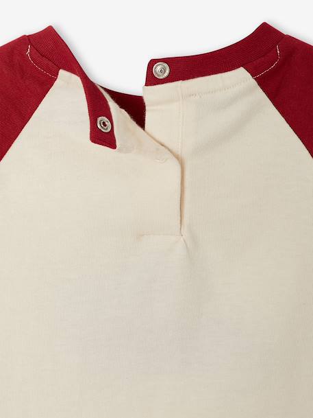 Long-sleeved T-shirt for baby boys red - vertbaudet enfant 