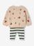 Ensemble bébé garçon pull et pantalon beige chiné - vertbaudet enfant 