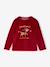 Velour pyjamas for girls red - vertbaudet enfant 