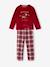 Velour pyjamas for girls red - vertbaudet enfant 