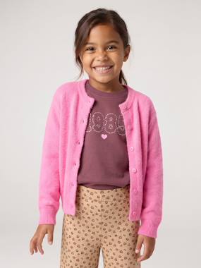 Gilet fille manches longues - vertbaudet enfant