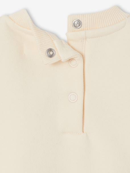 Sweat bébé garçon molleton vanille - vertbaudet enfant 