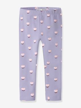 Girls-Fleece leggings Name It, adjustable waistband for girls