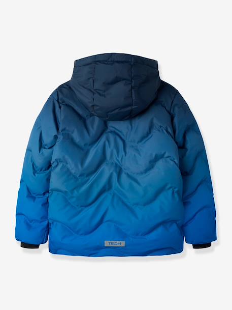 Ski jacket with wavy quilting Name It for boys blue - vertbaudet enfant 