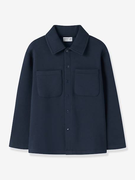 Fleece shirt with pockets Name It for boys deep blue - vertbaudet enfant 
