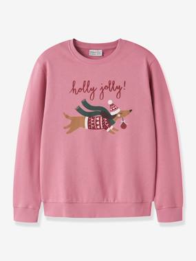 Girls-Christmas sweatshirt Name It for girls