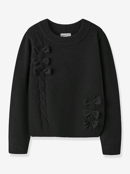 Jumper with bow details Name It for girls black - vertbaudet enfant 
